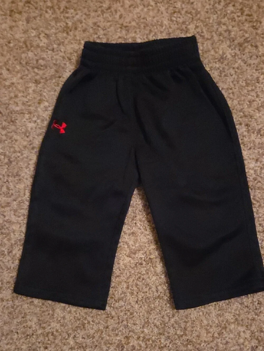Under Armour Red And Black Track Suit Matching Set Toddler